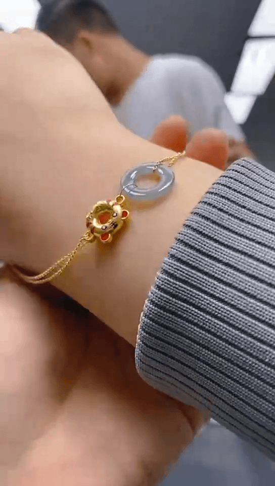 【闪购商品】翡翠耳饰合金013翡翠手链·多样性发货