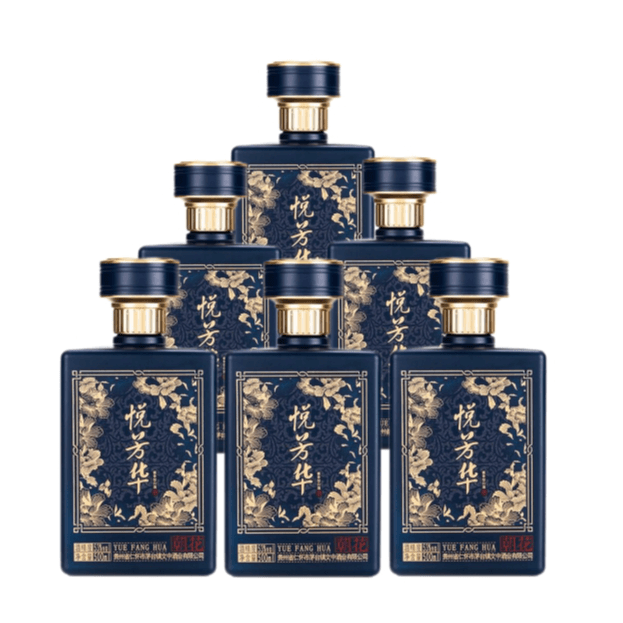 WEN ZHONG/文中悦芳华（朝花）优质传统酱香酒 一箱6瓶装 53%Vol500