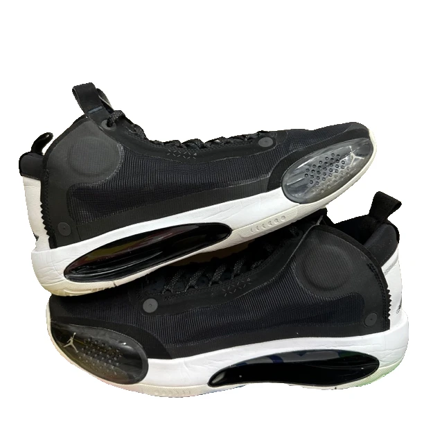 95新 aj34黑白 47.5码无原盒 公价2199 实战鞋篮球鞋