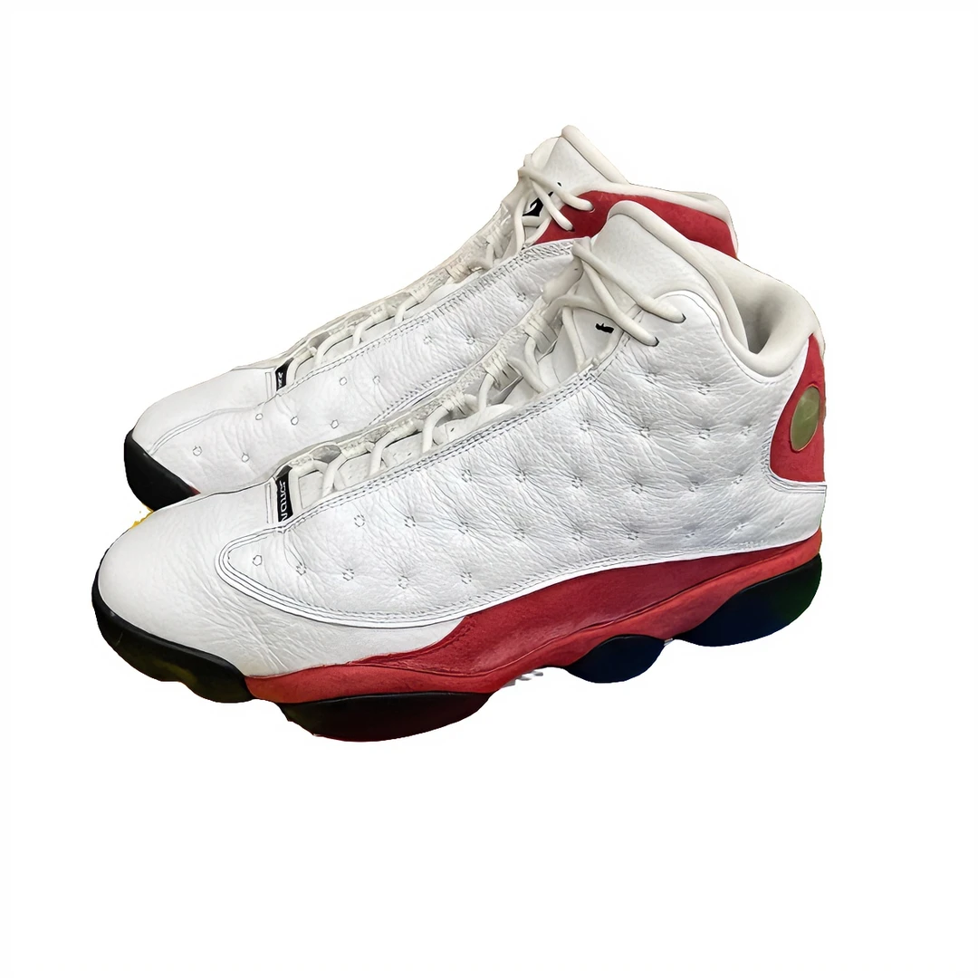 aj13红白 44码原盒 95新 公价1999 白色篮球鞋