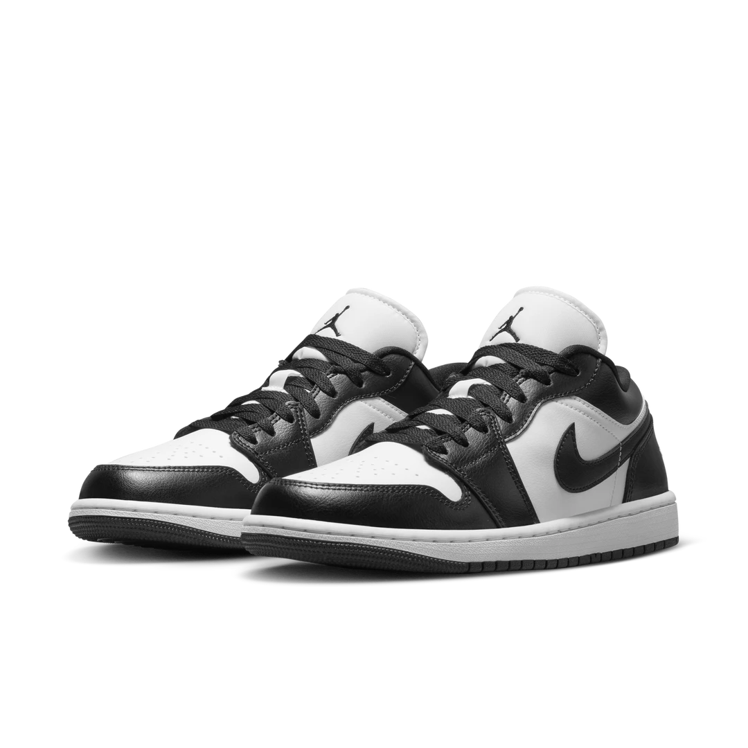 【乔丹】Nike/耐克女款AJ1黑白熊猫低帮流光风运动鞋板鞋DC0774-101