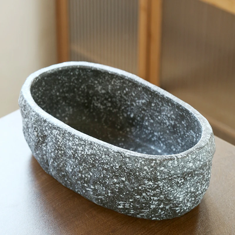 大口径卡通水仙无孔水培陶瓷大号清仓铜钱草一叶莲碗莲盆多肉花盆