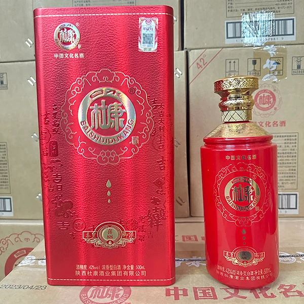 白水杜康百姓喜庆婚宴酒42度浓香型纯粮食整箱礼盒白酒42度500ml