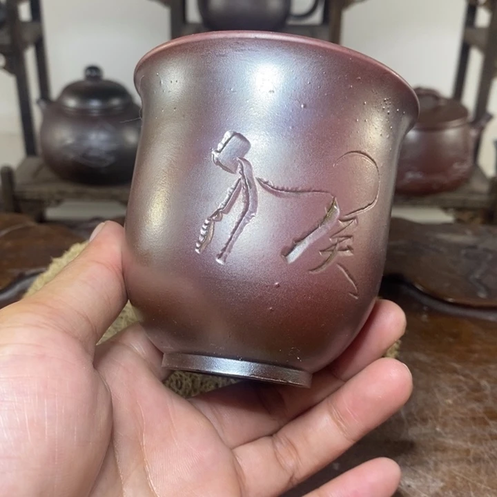 壶虫**壳坭兴陶天然柴烧包邮