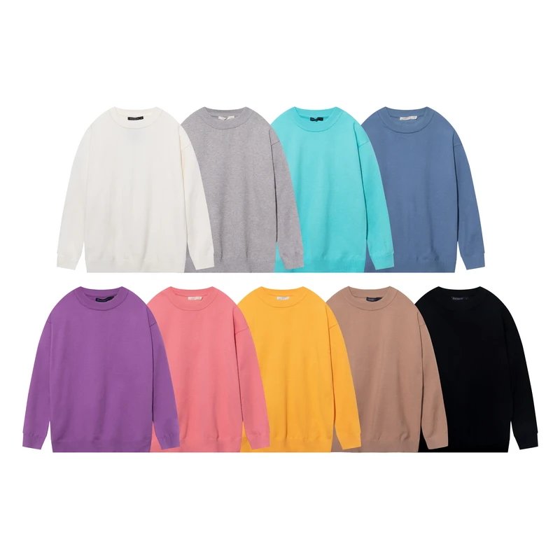 8733韩版潮流百搭高领毛衣男港风内搭打底衫潮牌ins纯色针织衫