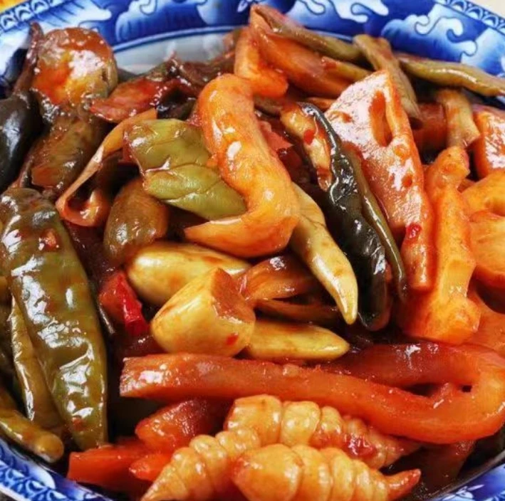 东北酱八宝酱菜香脆农家八宝萝卜咸菜黄瓜条腌制开胃下饭菜小咸菜