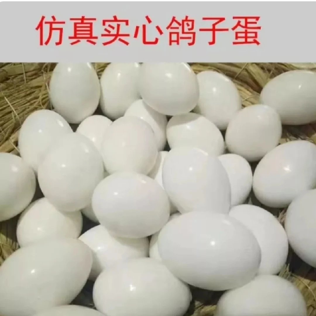 实心假鸽子蛋（新疆，西藏不发货）