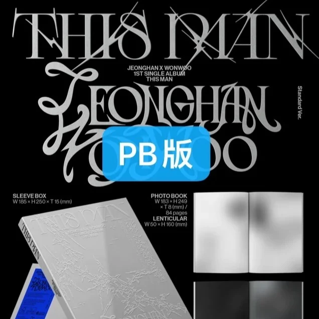JEONGHAN X WONWOO mini1迷你1专辑 《THIS MAN》专辑特典合集
