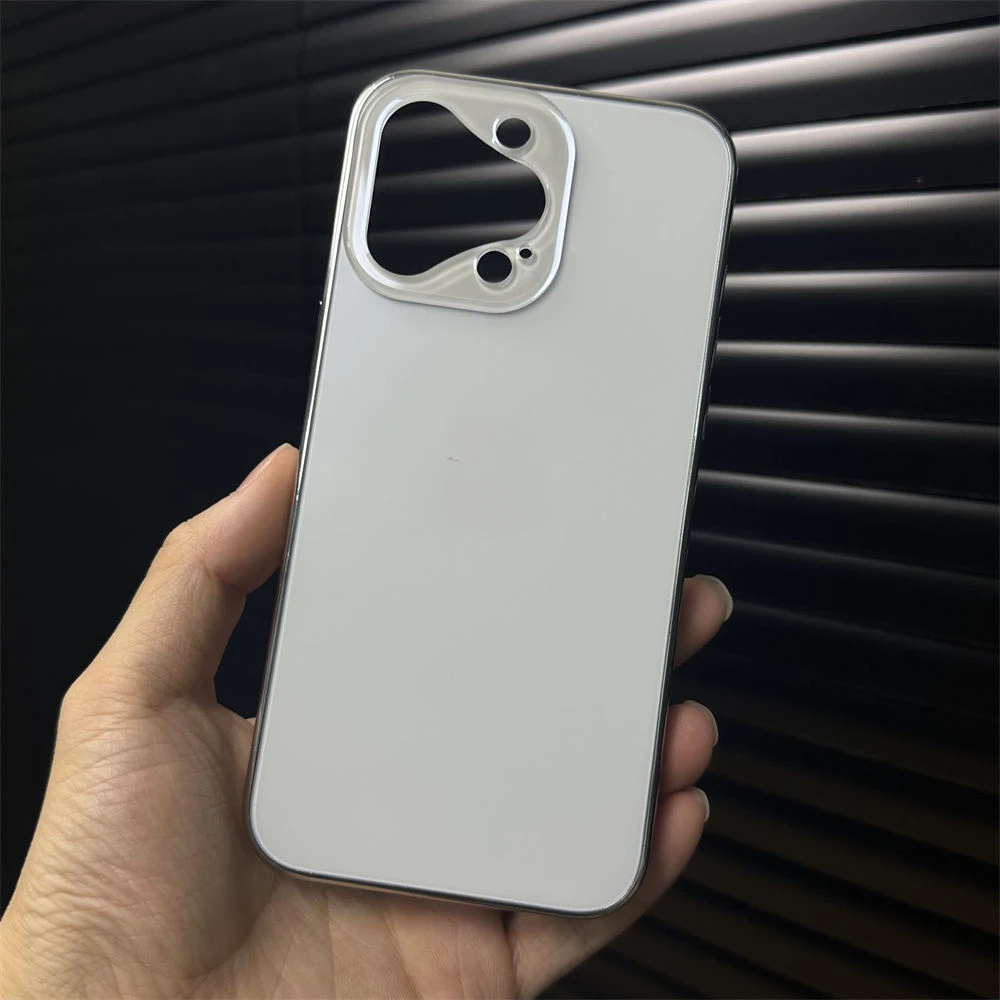 秒变iPhone16pro设计适用苹果14promax手机壳纳米AG磨砂15/13防摔