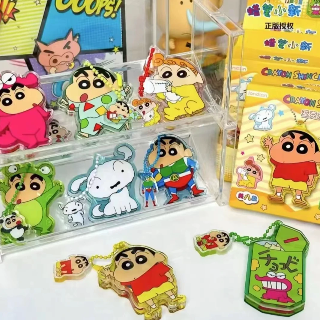 简动文创蜡笔小新卡套系列摆件