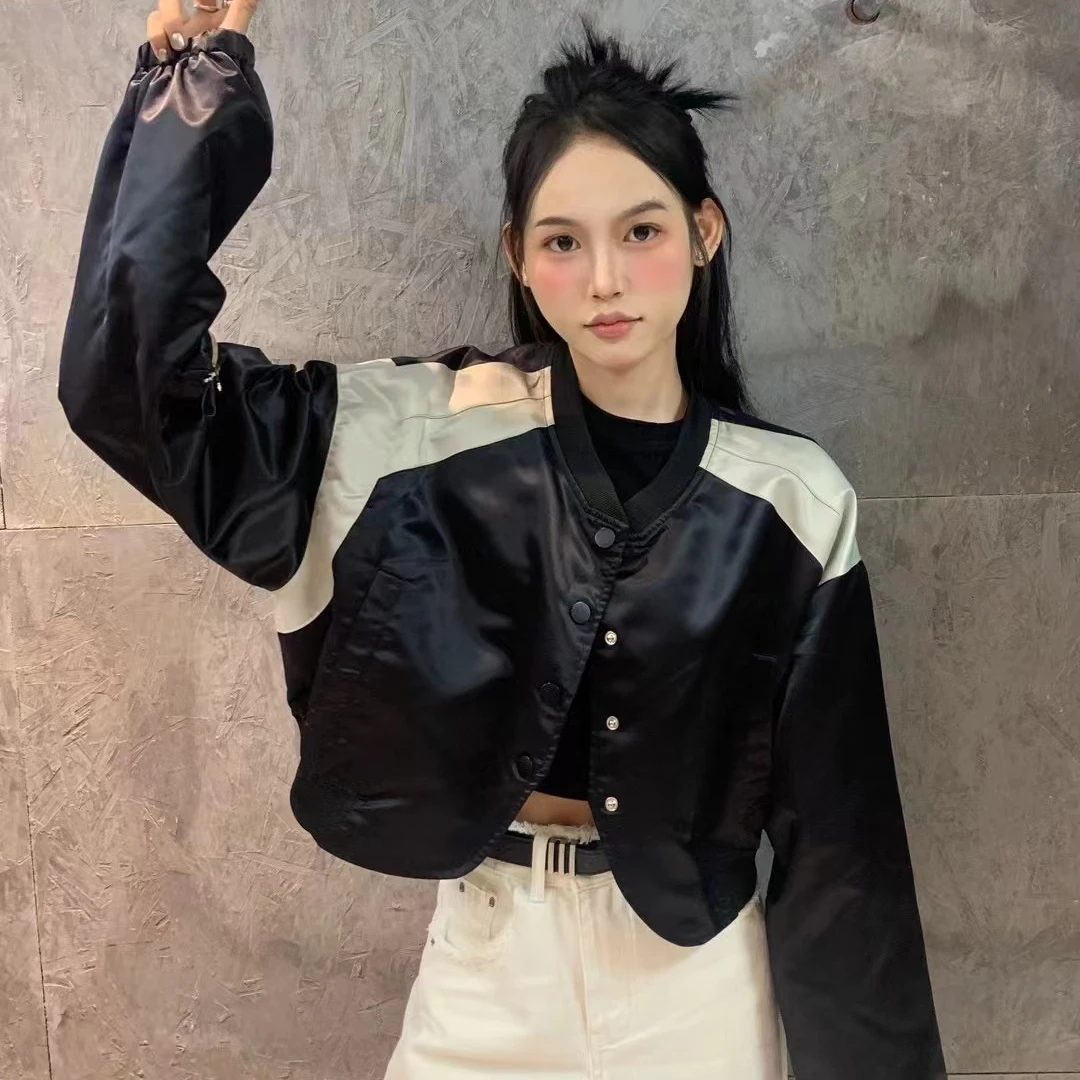 ZX622棒球服外套女春秋季2024年新款爆款美式运动短款夹克上衣
