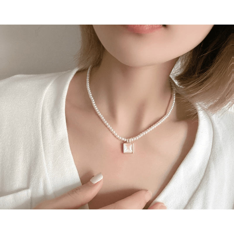 2043轻奢天空之镜时尚个性项链