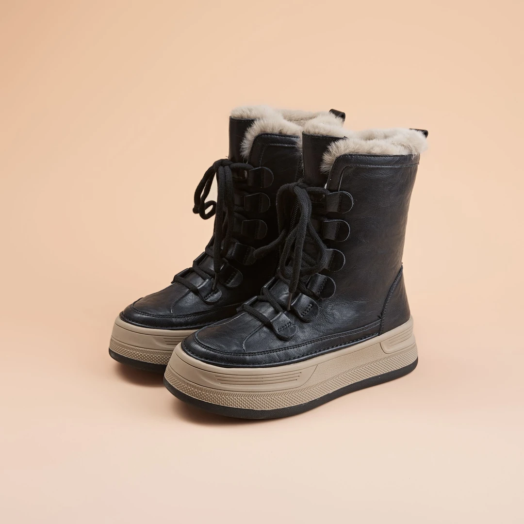 冬季时尚百搭休闲厚款雪地靴