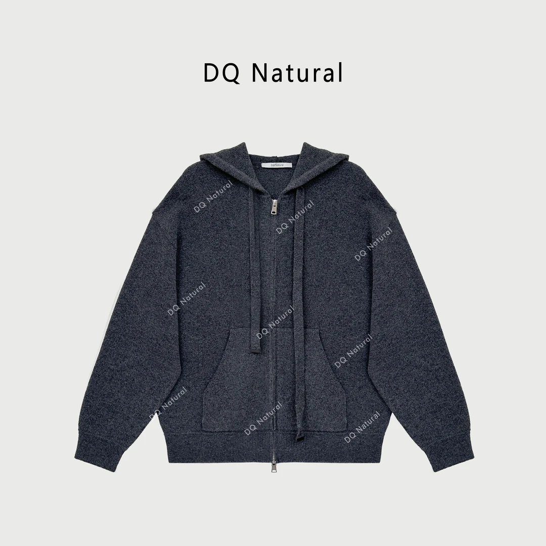 “清货特惠，NO退NO换”【DQ Natural】秋冬氛围感羊毛毛衣外套 768857