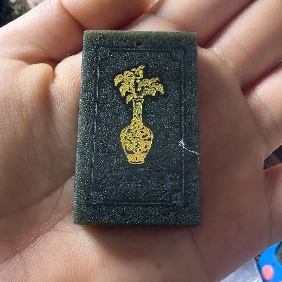 【闪购商品】和田玉挂件未镶嵌用****9