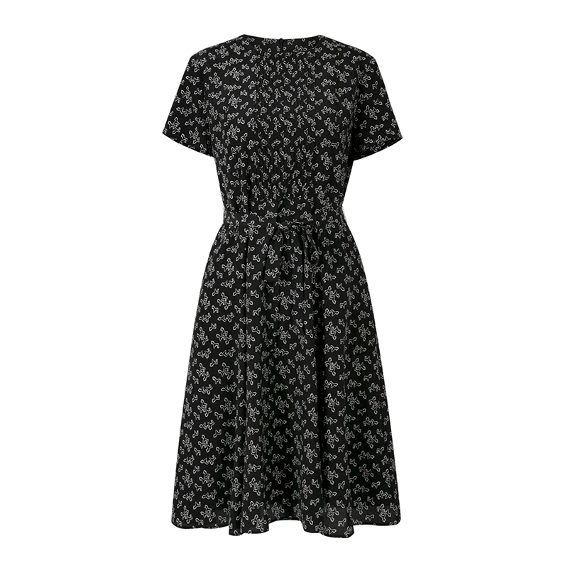 JH圆领压条连衣裙FJH2410840799