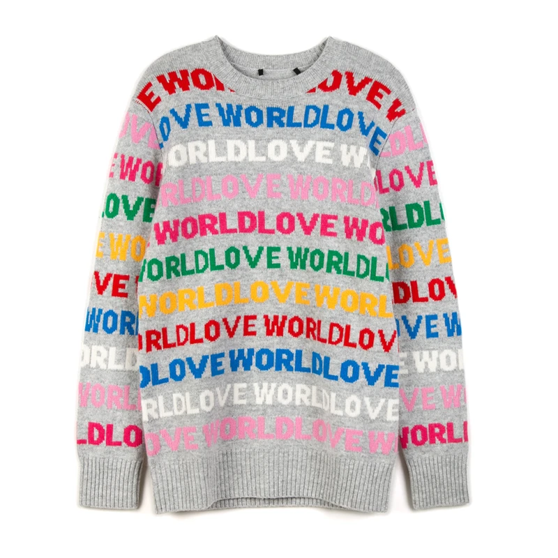 法拉鸣哥 高系列套头毛针织衫G24068E