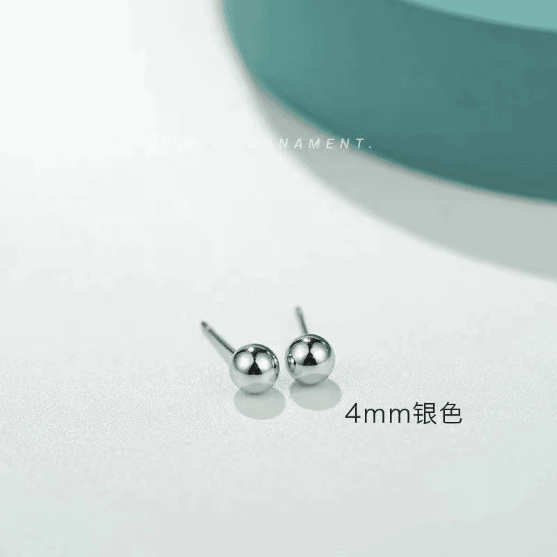 4m豆豆耳钉