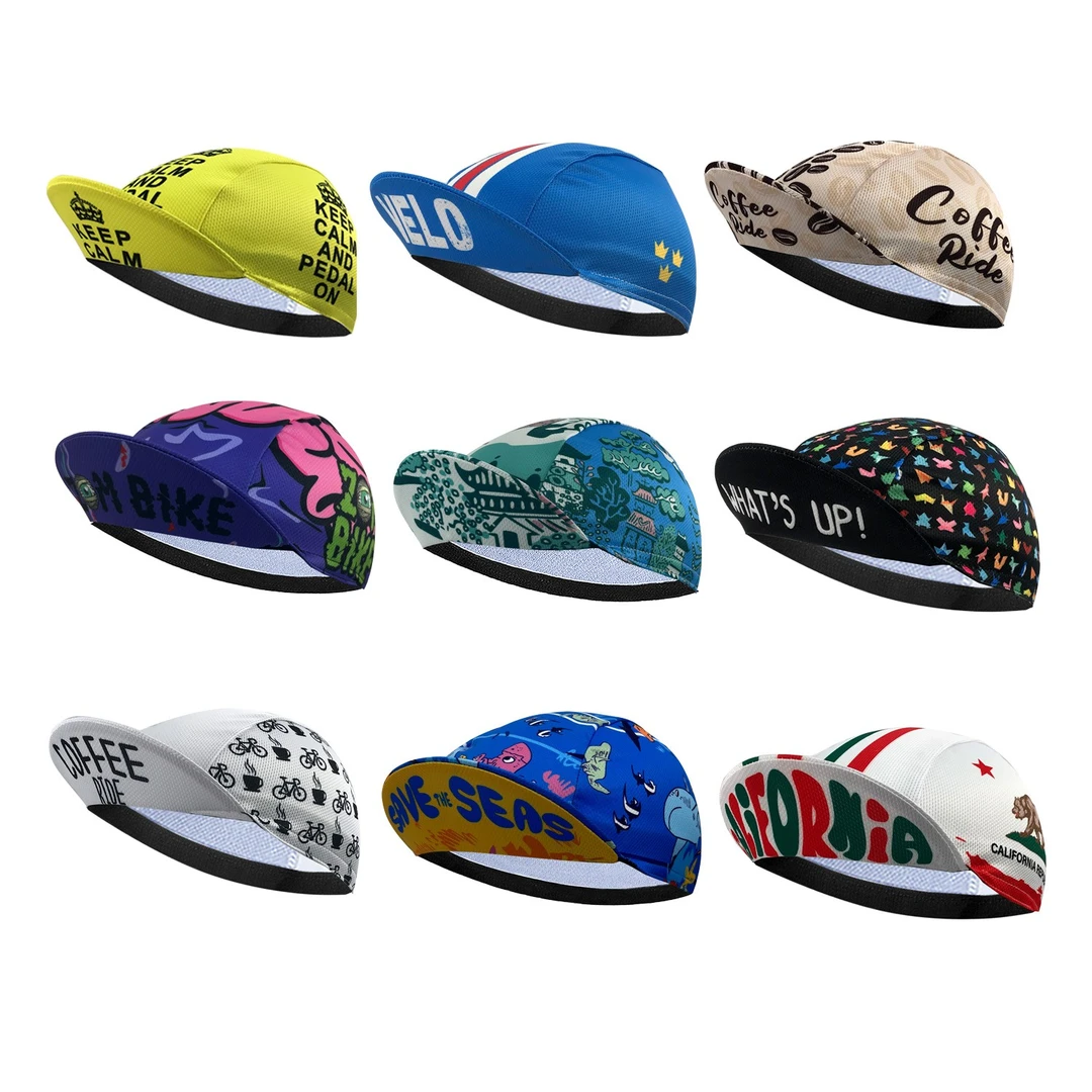 速干透气吸汗防晒骑行小帽户外运动头盔小帽防风骑行帽