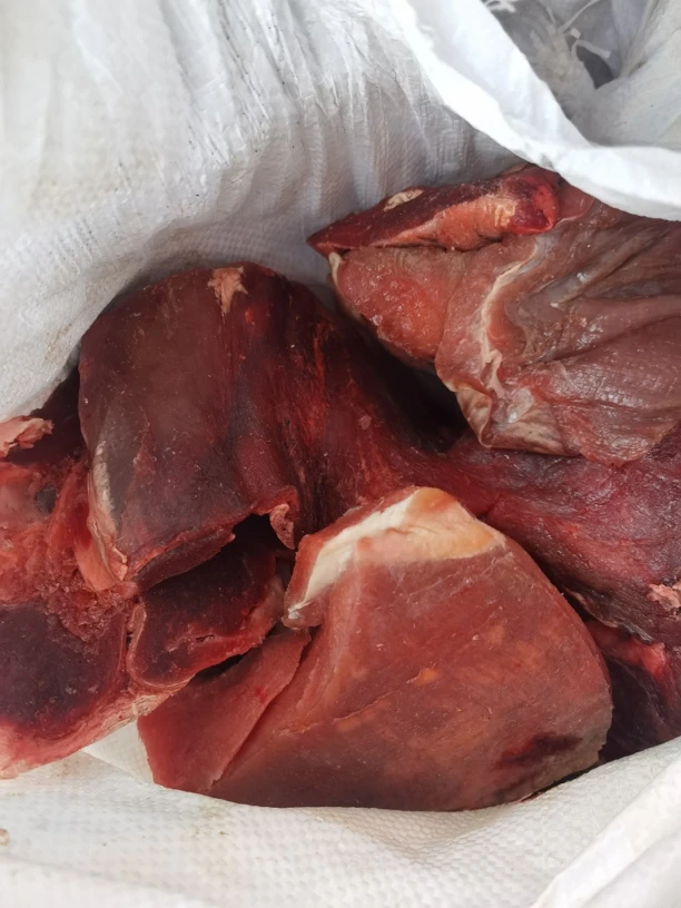 喂狗专用鲜狗食大块牛肉