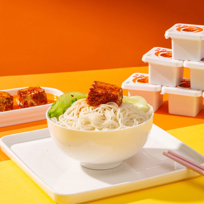 BEANCAKE/必洽有机豆腐乳湖南特产香辣霉豆腐有机茶油腐乳下饭菜