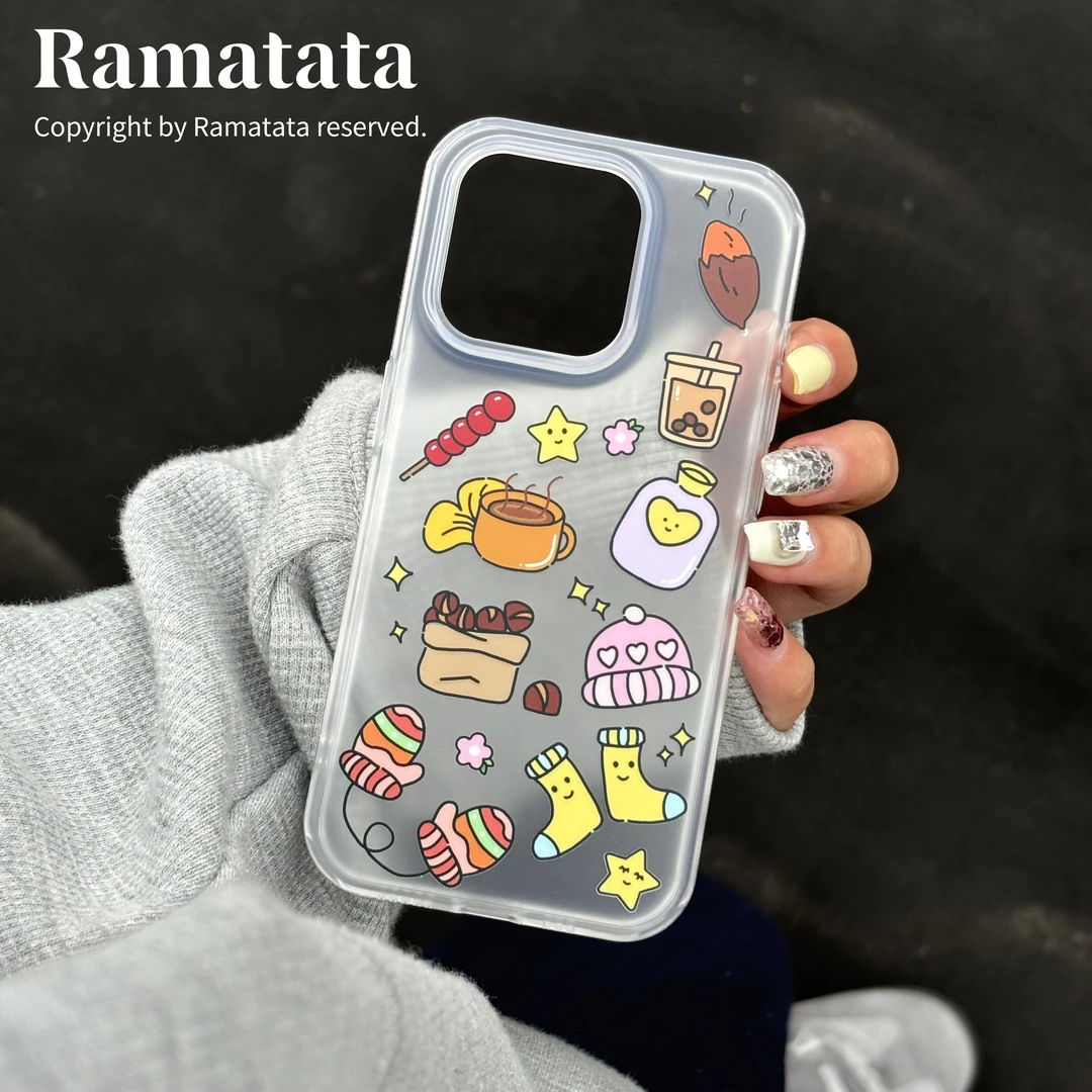 Ramatata“凛冬将至”imd双层适用苹果16promax手机壳14/15全包壳