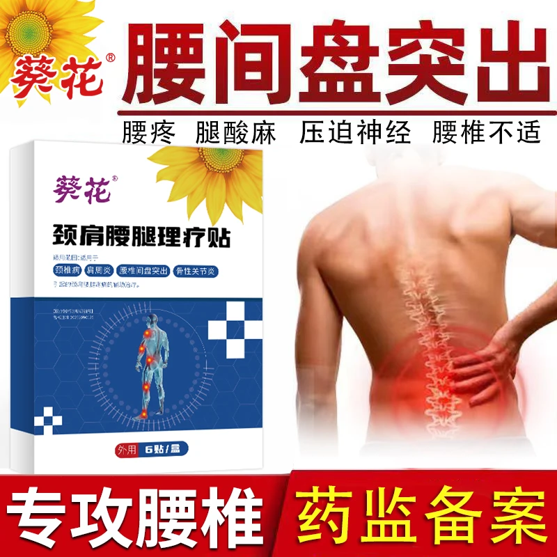 葵花 官方正品辅助治疗颈椎病肩周炎酸痛腰椎间盘突出骨性关节炎肩颈腰腿疼痛消炎止痛颈肩腰腿理疗贴