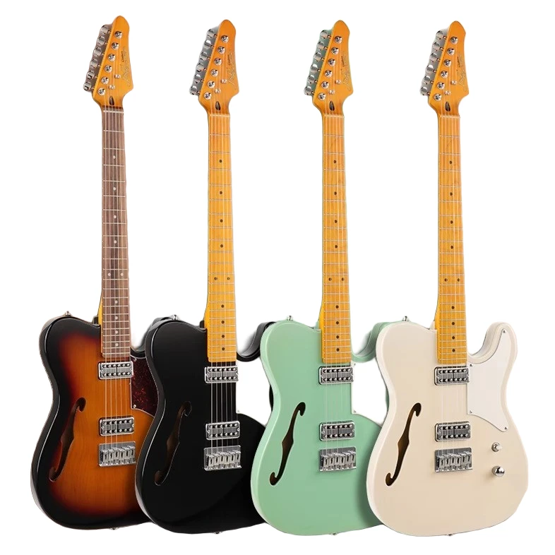 龙猫琴行J&D guitars电吉他 Thinline Cabronita 半空心电吉他