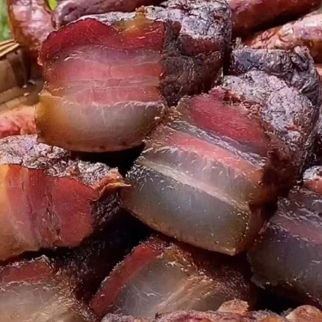 1号链接现称改价正宗柴火烟熏土猪腊肉