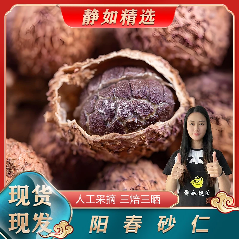 【静如优选】阳春春砂仁阳春特产砂仁春砂仁干货 阳春砂仁