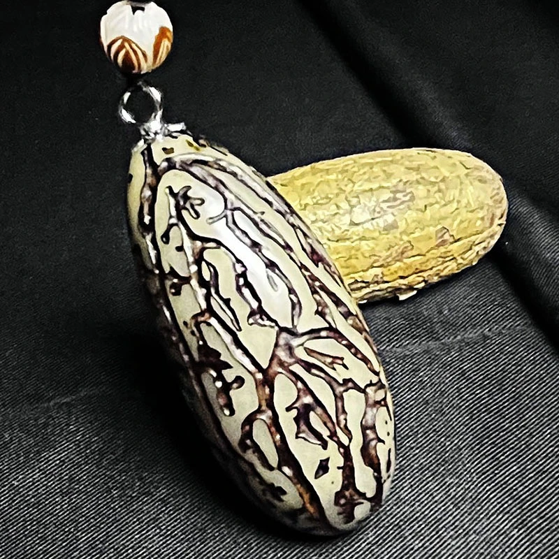 精选千眼菩提果【开果不退】可选长短链脖挂毛衣挂件非洲老料钥匙扣