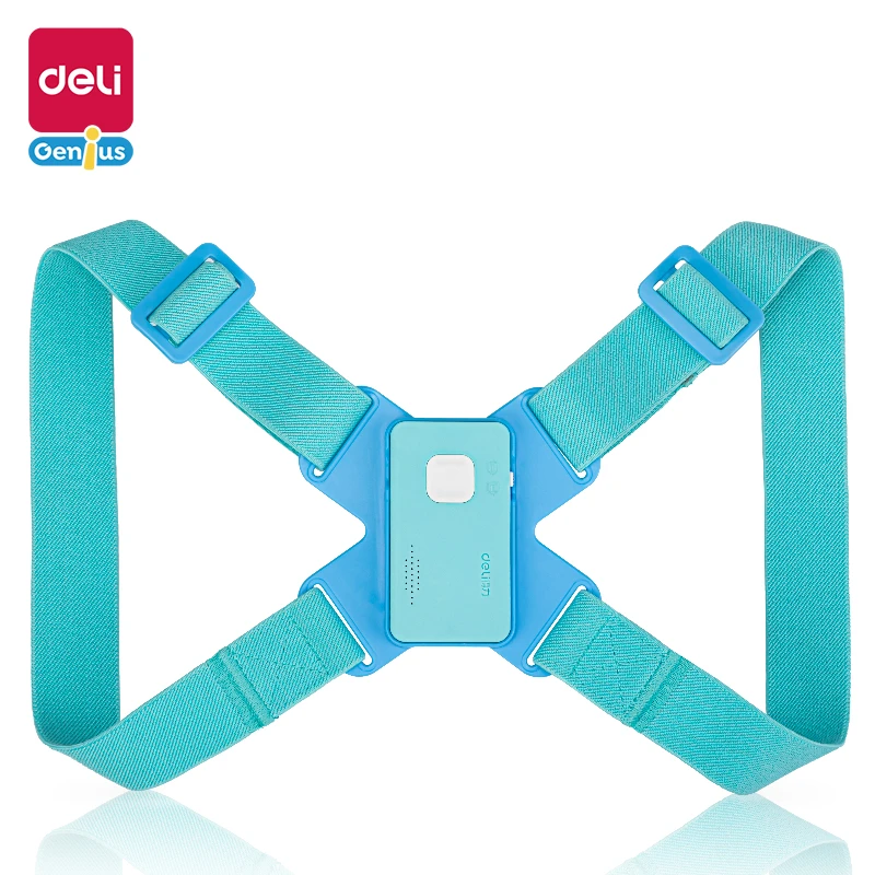 得力74355智能矫姿背带(蓝  粉)得力坐姿矫正器(粉白)(只)