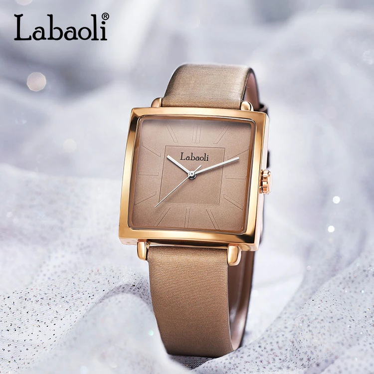 labaoli/拉宝丽（初见）LA006-复古方形气质百搭轻奢女士石英腕表