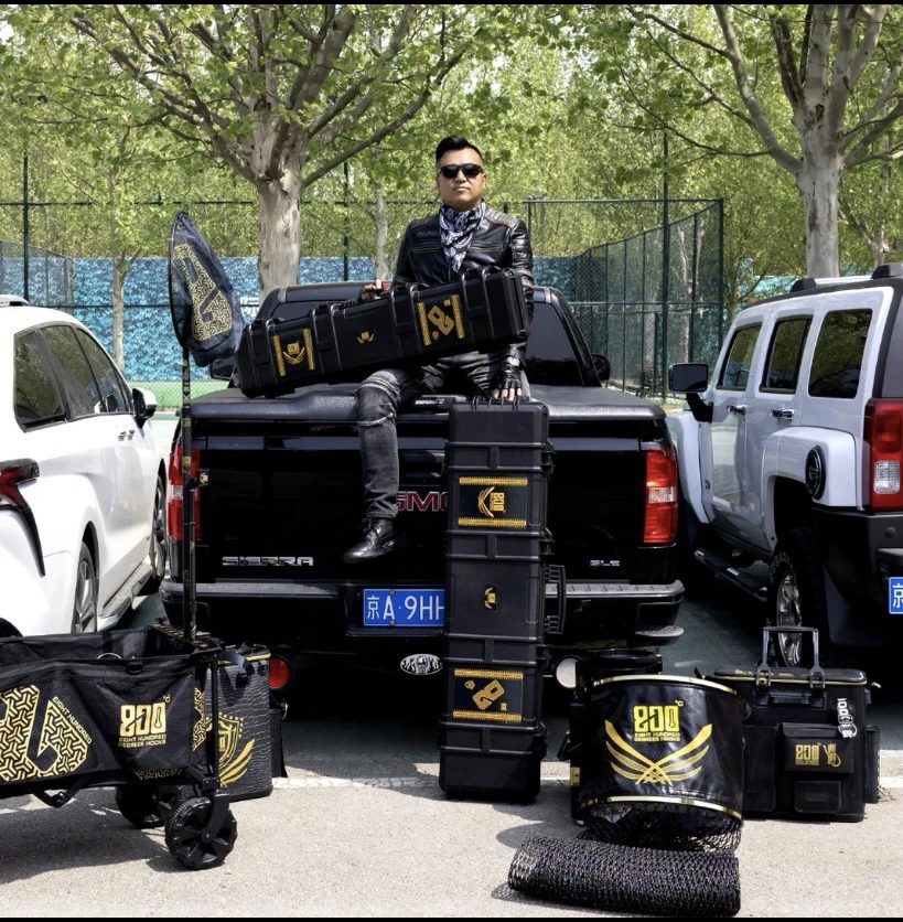 800度捌佰度鱼竿包巨无霸防摔防压杆包抗摔防爆黑坑钓鱼鱼杆包