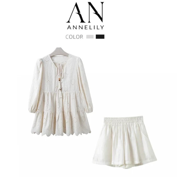 AN高定【】时尚设计师款凉爽百搭套装AT2404094