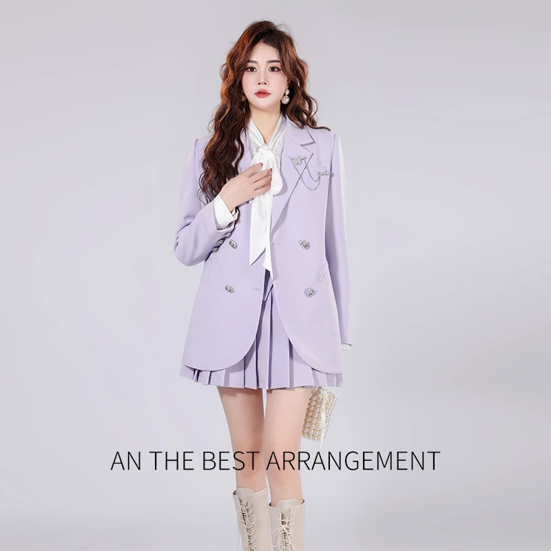 AN高定【芷嫣】新款时尚精致西装外套AW2301003
