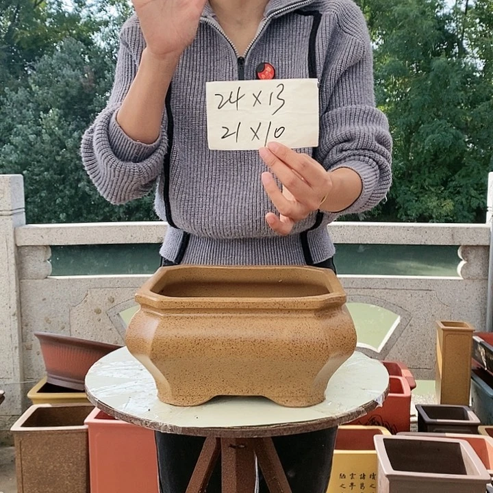 紫砂花盆紫砂花盆