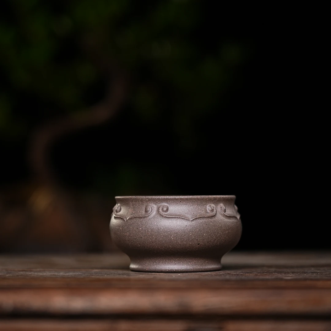 三壶 如意（曹安祥设计） 青灰段 90cc 主人杯 SH0025