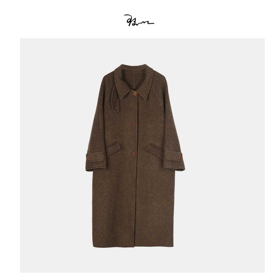 【琥珀】陆一口定制手缝羊毛大衣