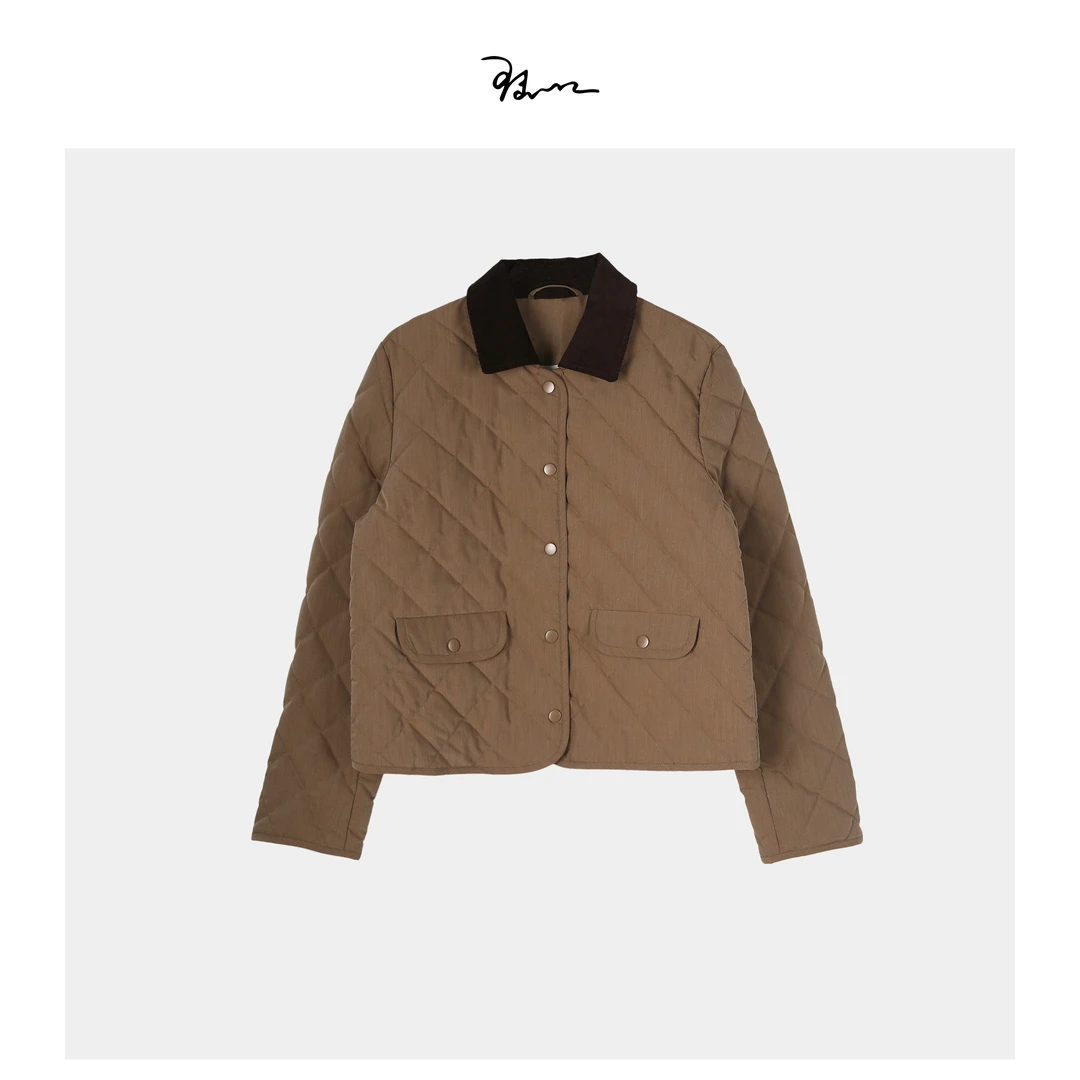 【光影】陆一口女装定制羊毛混纺羽绒外套