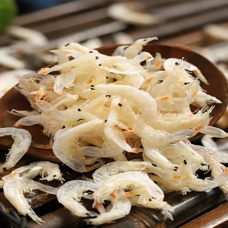 元觉里-特级淡干虾皮无盐鲜虾皮新鲜即食小海米海鲜干货散装