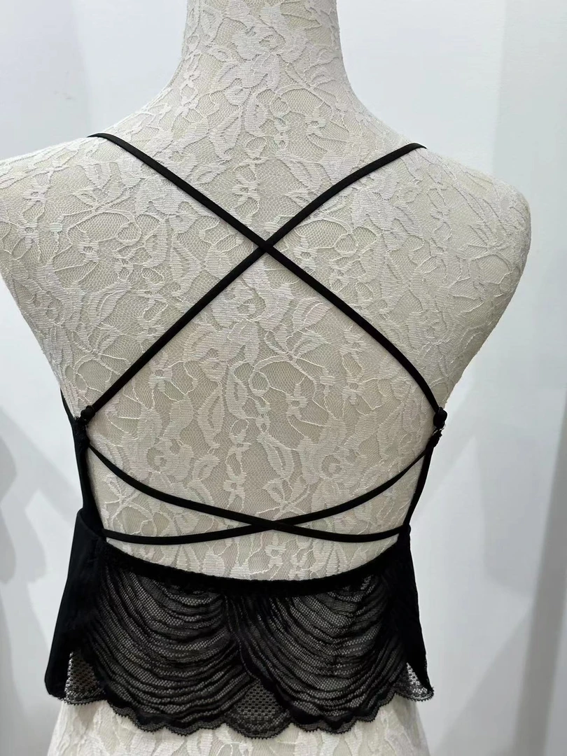 性感细带可调节美背