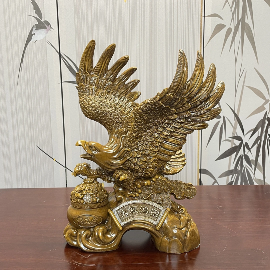 福利大展宏图老鹰摆件鹏程万里大展宏图桌面摆设