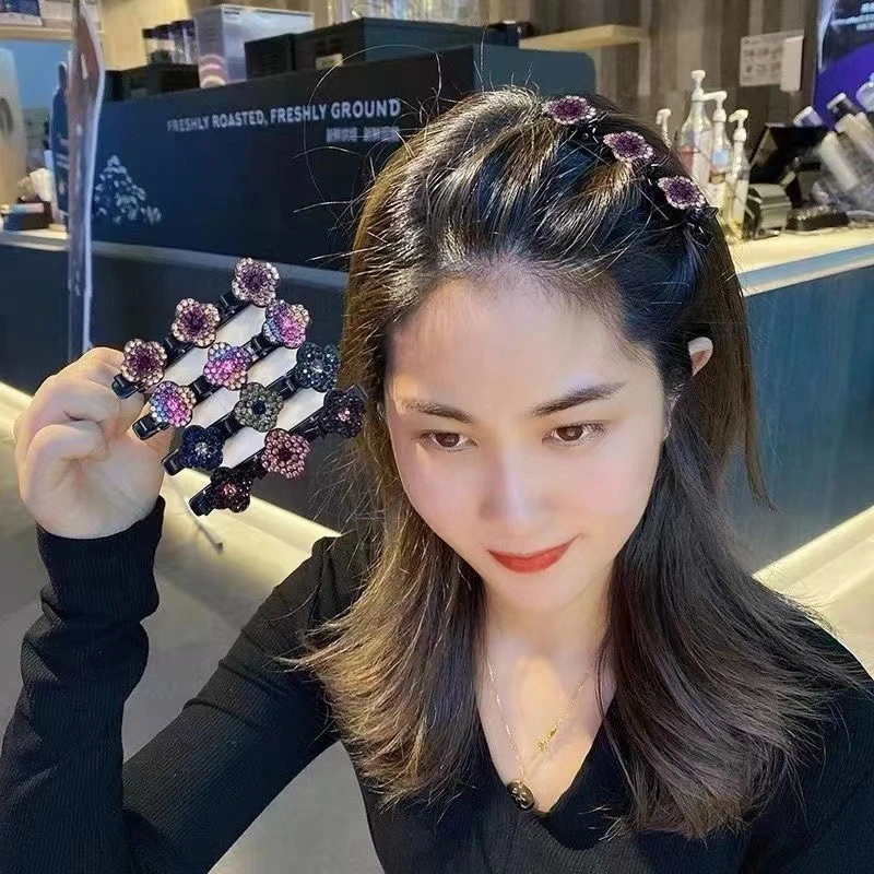 【买一送一】碎发夹发夹发饰韩版简约边夹侧夹气质百搭头饰发卡网红
