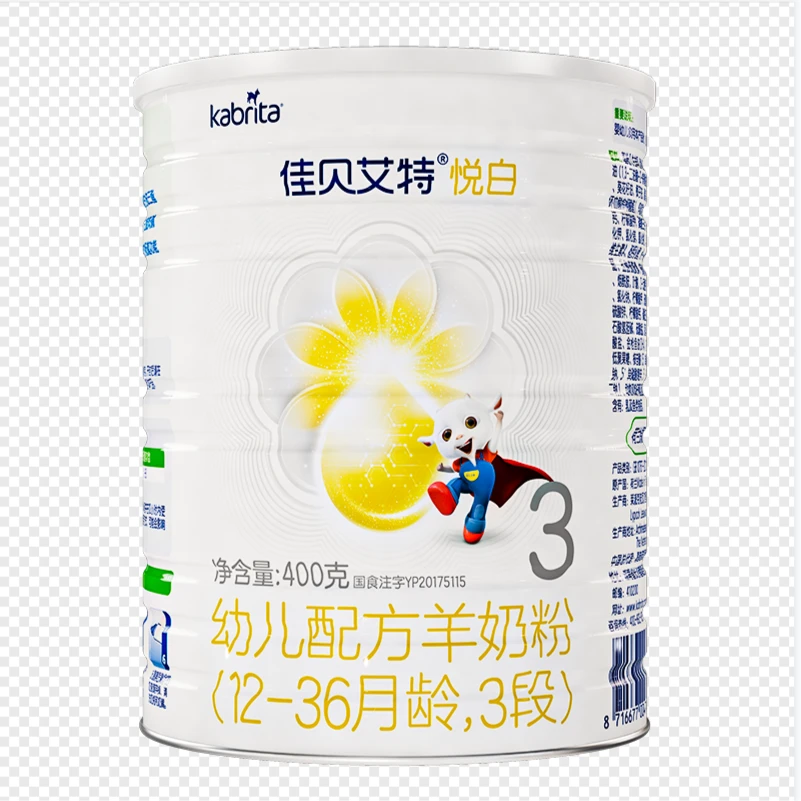 【3段红姐专属】佳贝艾特悦白婴幼儿羊奶粉400g