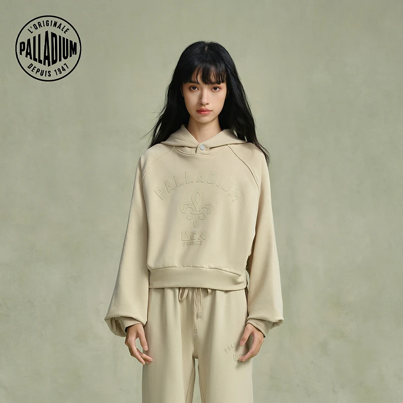 【春季上新】春季女上装休闲宽松印花时尚潮流连帽卫衣199008