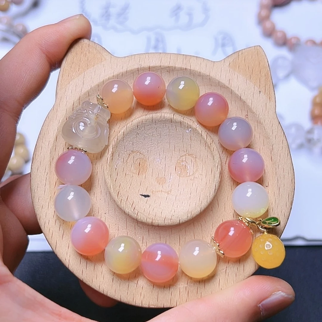 【闪购商品】石英质玉手链合金?**?