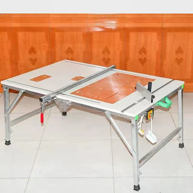 免拆款折叠锯台可以斜切修边曲线锯按装大抠机按装45度切割等功能