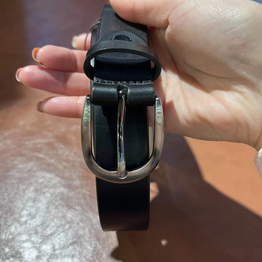 HERBAL HEAVEN/食草堂真牛皮皮带百搭女士时尚经典