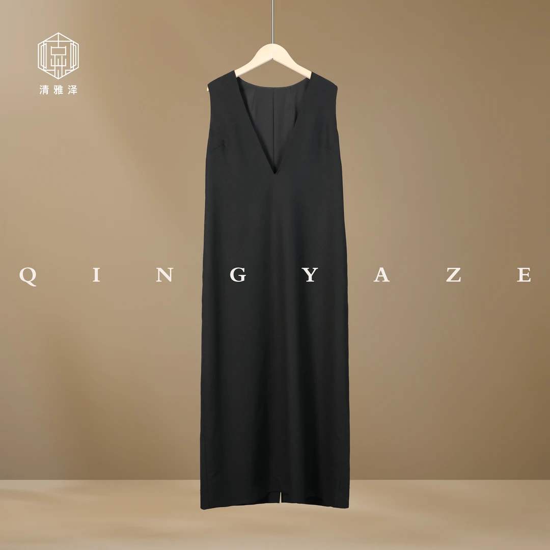 Row的极简风！精纺羊,毛连衣裙！GZ4644